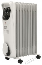 Star-Light YOH9 elektromos radi&aacute;tor, 2000W, 9 elem, 3 fokozat, biztons&aacute;gi termoszt&aacute;t, &aacute;ll&iacute;that&oacute; termoszt&aacute;t, 5 olajcsatorna, Sz&uuml;rke H&aacute;ztart&aacute;s / Otthon / K&uuml;lt&eacute;r - Fűt&eacute;s - Hősug&aacute;rz&oacute; / fűtőtest - 537370