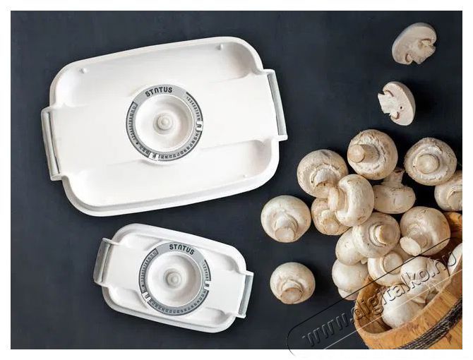 STATUS 178620 XXL Family Set, feh&eacute;r Ed&eacute;ny Konyhai term&eacute;kek - Ed&eacute;ny - &Eacute;telt&aacute;rol&oacute; - 520796