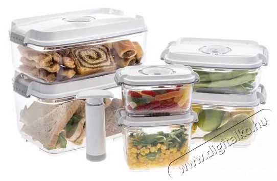 STATUS 178620 XXL Family Set, feh&eacute;r Ed&eacute;ny Konyhai term&eacute;kek - Ed&eacute;ny - &Eacute;telt&aacute;rol&oacute; - 520796