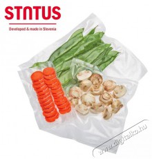 STATUS PREMIUM 176210 Vákuumtasak, 28×36 cm, 25 db Konyhai termékek - Fóliahegesztő - Vákumfólia - 520793