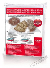 STATUS PREMIUM 176210 Vákuumtasak, 28×36 cm, 25 db Konyhai termékek - Fóliahegesztő - Vákumfólia - 520793