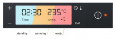 Steba FG 100 digitális low-fat grill Újdonságok - Új termékek - 326471