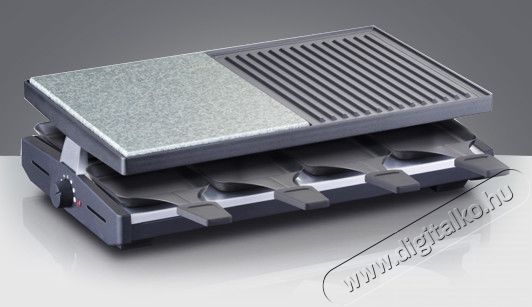 Steba RC58 Raclette + kőlap + fém grill Konyhai termékek - Konyhai kisgép (sütés / főzés / hűtés / ételkészítés) - Kontakt grill sütő / sütőlap - 280664