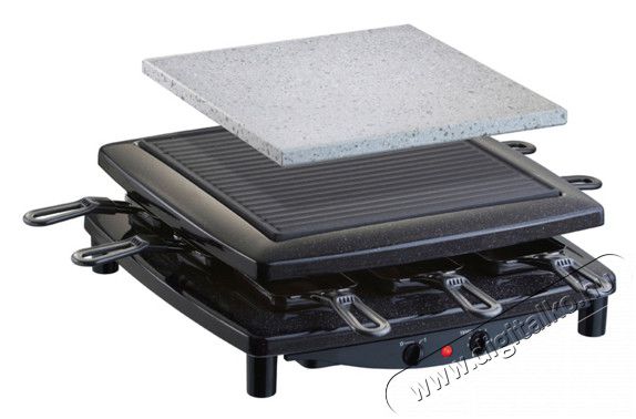 Steba RC 3 plus Raclette + kőlap + fém grill Konyhai termékek - Konyhai kisgép (sütés / főzés / hűtés / ételkészítés) - Kontakt grill sütő / sütőlap - 280636