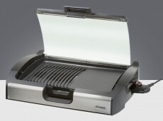 Steba VG200 BBQ Grill üveg fedéllel Konyhai termékek - Konyhai kisgép (sütés / főzés / hűtés / ételkészítés) - Kontakt grill sütő / sütőlap - 280657