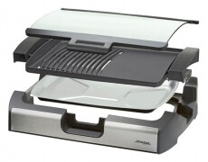 Steba VG200 BBQ Grill üveg fedéllel Konyhai termékek - Konyhai kisgép (sütés / főzés / hűtés / ételkészítés) - Kontakt grill sütő / sütőlap - 280657