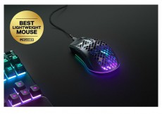 STEELSERIES Aerox 3 (2022) Onyx fekete optikai gamer egér Iroda és számítástechnika - Egér - Vezetékes egér - 396051