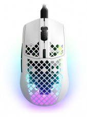 STEELSERIES Aerox 3 (2022) Snow fehér optikai gamer egér Iroda és számítástechnika - Egér - Vezetékes egér - 396049