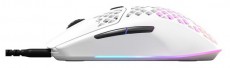 STEELSERIES Aerox 3 (2022) Snow fehér optikai gamer egér Iroda és számítástechnika - Egér - Vezetékes egér - 396049