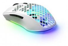 STEELSERIES Aerox 3 (2022) Snow wireless fehér optikai gamer egér Iroda és számítástechnika - Egér - Vezeték nélküli egér - 396014