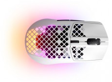 STEELSERIES Aerox 3 (2022) Snow wireless fehér optikai gamer egér Iroda és számítástechnika - Egér - Vezeték nélküli egér - 396014