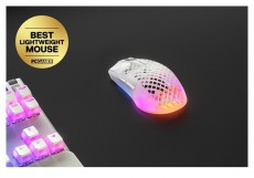 STEELSERIES Aerox 3 Ghost vezeték nélküli gamer egér Iroda és számítástechnika - Egér - Vezeték nélküli egér - 396007