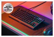 STEELSERIES Apex 3 TKL UK fekete gamer billentyűzet Iroda és számítástechnika - Billentyűzet / billentyűzet szett - Vezetékes - 396053