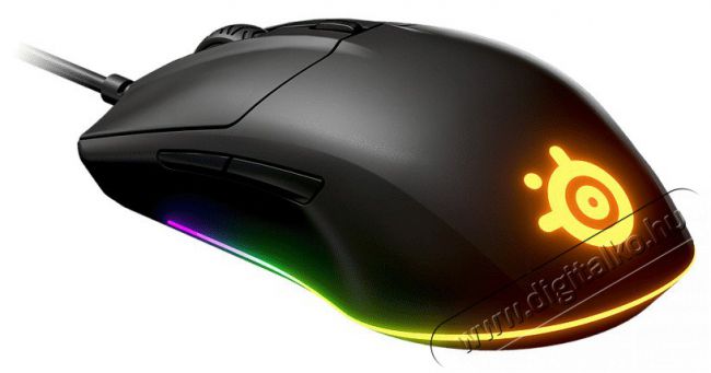 STEELSERIES Rival 3 fekete optikai gamer egér Iroda és számítástechnika - Egér - Vezetékes egér - 396058