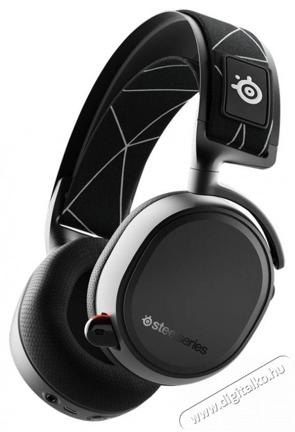 STEELSERIES Arctis 9 fekete gamer headset Audio-Video / Hifi / Multim&eacute;dia - F&uuml;l &eacute;s Fejhallgat&oacute;k - Fejhallgat&oacute; mikrofonnal / headset - 389839