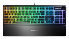 STEELSERIES Apex 3 US fekete gamer billentyűzet Iroda és számítástechnika - Billentyűzet / billentyűzet szett - Vezetékes - 440304