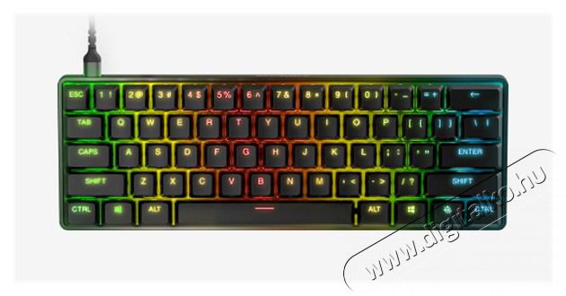 STEELSERIES Apex 9 Mini UK fekete gamer billentyűzet Iroda &eacute;s sz&aacute;m&iacute;t&aacute;stechnika - Billentyűzet / billentyűzet szett - Vezet&eacute;kes - 460733