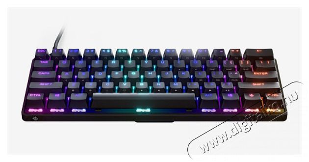 STEELSERIES Apex 9 Mini UK fekete gamer billentyűzet Iroda &eacute;s sz&aacute;m&iacute;t&aacute;stechnika - Billentyűzet / billentyűzet szett - Vezet&eacute;kes - 460733