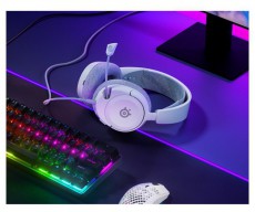 STEELSERIES Arctis Nova 1 gamer headset - Fehér Audio-Video / Hifi / Multimédia - Fül és Fejhallgatók - Fejhallgató mikrofonnal / headset - 457493