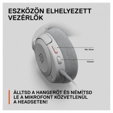 STEELSERIES Arctis Nova 1 gamer headset - Fehér Audio-Video / Hifi / Multimédia - Fül és Fejhallgatók - Fejhallgató mikrofonnal / headset - 457493