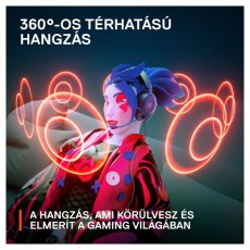 STEELSERIES Arctis Nova 1 gamer headset - Fekete Audio-Video / Hifi / Multimédia - Fül és Fejhallgatók - Fejhallgató mikrofonnal / headset - 457492
