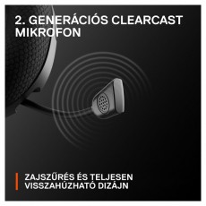 STEELSERIES Arctis Nova 1 gamer headset - Fekete Audio-Video / Hifi / Multimédia - Fül és Fejhallgatók - Fejhallgató mikrofonnal / headset - 457492