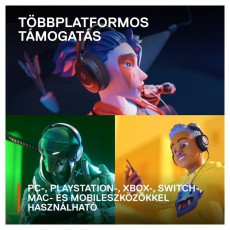 STEELSERIES Arctis Nova 1 gamer headset - Fekete Audio-Video / Hifi / Multimédia - Fül és Fejhallgatók - Fejhallgató mikrofonnal / headset - 457492
