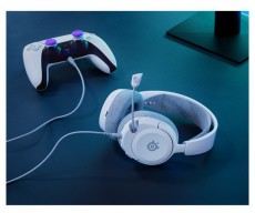 STEELSERIES Arctis Nova 1P fehér gamer headset Audio-Video / Hifi / Multimédia - Fül és Fejhallgatók - Fejhallgató mikrofonnal / headset - 457495