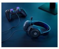 STEELSERIES Arctis Nova 1P fekete gamer headset Audio-Video / Hifi / Multimédia - Fül és Fejhallgatók - Fejhallgató mikrofonnal / headset - 457494