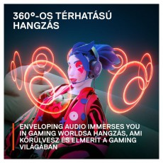 STEELSERIES Arctis Nova 1P fekete gamer headset Audio-Video / Hifi / Multimédia - Fül és Fejhallgatók - Fejhallgató mikrofonnal / headset - 457494