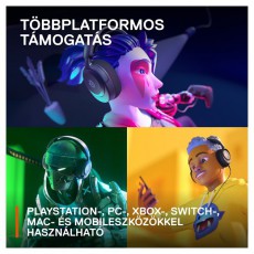 STEELSERIES Arctis Nova 1P fekete gamer headset Audio-Video / Hifi / Multimédia - Fül és Fejhallgatók - Fejhallgató mikrofonnal / headset - 457494