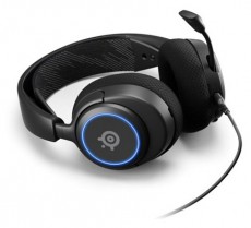 STEELSERIES Arctis Nova 3 fekete gamer headset Audio-Video / Hifi / Multimédia - Fül és Fejhallgatók - Fejhallgató mikrofonnal / headset - 457496