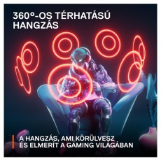 STEELSERIES Arctis Nova 3 fekete gamer headset Audio-Video / Hifi / Multimédia - Fül és Fejhallgatók - Fejhallgató mikrofonnal / headset - 457496