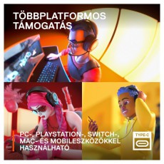 STEELSERIES Arctis Nova 3 fekete gamer headset Audio-Video / Hifi / Multimédia - Fül és Fejhallgatók - Fejhallgató mikrofonnal / headset - 457496