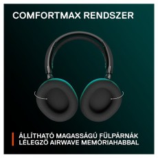 STEELSERIES Arctis Nova 7 vezeték nélküli fekete gamer headset Audio-Video / Hifi / Multimédia - Fül és Fejhallgatók - Fejhallgató mikrofonnal / headset - 457497