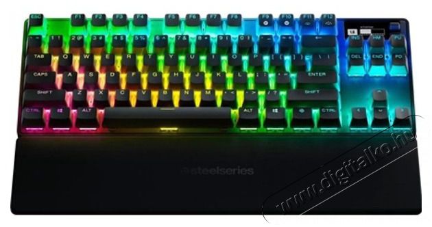 STEELSERIES Apex Pro TKL (2023) USB wireless ENG fekete gamer mechanikus billentyűzet Iroda és számítástechnika - Billentyűzet / billentyűzet szett - Vezeték nélküli - 478166