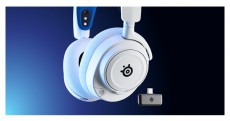 STEELSERIES Arctis Nova 7P vezeték nélküli fehér gamer headset Audio-Video / Hifi / Multimédia - Fül és Fejhallgatók - Fejhallgató - 497157