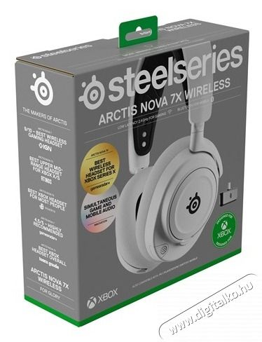 STEELSERIES 61567 GAMER FEJHALLGAT&Oacute; Audio-Video / Hifi / Multim&eacute;dia - F&uuml;l &eacute;s Fejhallgat&oacute;k - Fejhallgat&oacute; - 498561