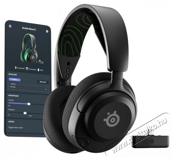 STEELSERIES Arctis Nova 5X Audio-Video / Hifi / Multimédia - Fül és Fejhallgatók - Fejhallgató - 510287