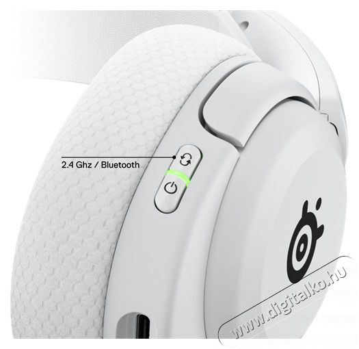 STEELSERIES Arctis Nova 5 Wireless Bluetooth Gaming feh&eacute;r headset Audio-Video / Hifi / Multim&eacute;dia - F&uuml;l &eacute;s Fejhallgat&oacute;k - Fejhallgat&oacute; mikrofonnal / headset - 516108