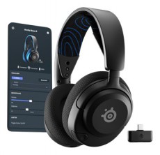 STEELSERIES Arctis Nova 5P Wireless Bluetooth Gaming fekete headset Audio-Video / Hifi / Multimédia - Fül és Fejhallgatók - Fejhallgató mikrofonnal / headset - 516109