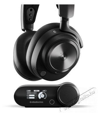 STEELSERIES Arctis Nova Pro for Playstation Wireless Bluetooth fekete headset Audio-Video / Hifi / Multim&eacute;dia - F&uuml;l &eacute;s Fejhallgat&oacute;k - Fejhallgat&oacute; mikrofonnal / headset - 516111