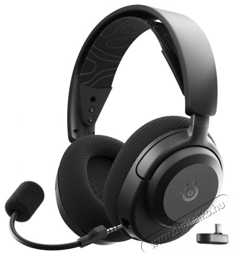 STEELSERIES Arctis Nova 3PW Black Audio-Video / Hifi / Multimédia - Fül és Fejhallgatók - Fejhallgató mikrofonnal / headset - 519203