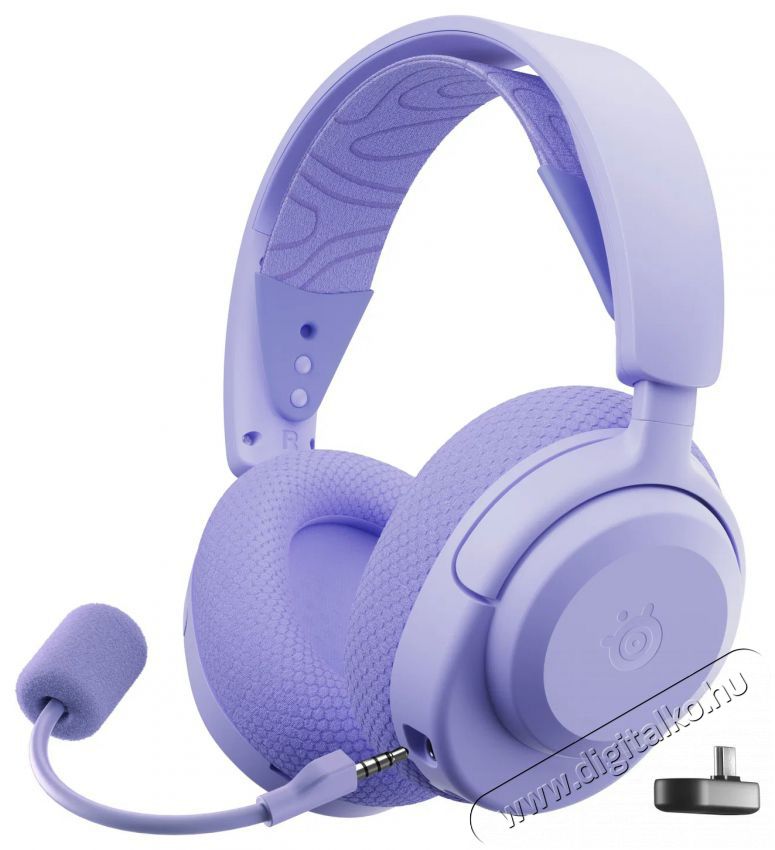 STEELSERIES Arctis Nova 3PW Lavender Audio-Video / Hifi / Multim&eacute;dia - F&uuml;l &eacute;s Fejhallgat&oacute;k - Fejhallgat&oacute; mikrofonnal / headset - 519200