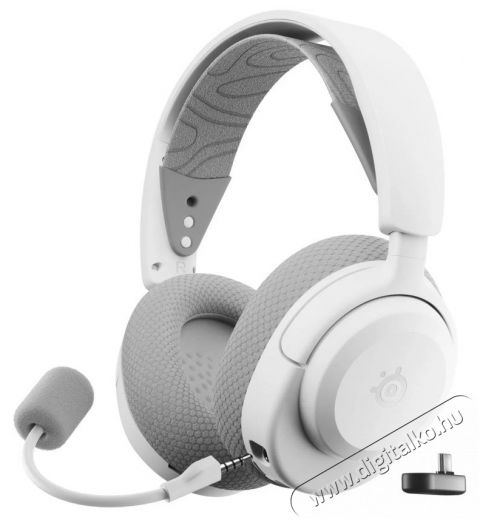STEELSERIES Arctis Nova 3XW White Audio-Video / Hifi / Multim&eacute;dia - F&uuml;l &eacute;s Fejhallgat&oacute;k - Fejhallgat&oacute; mikrofonnal / headset - 519201