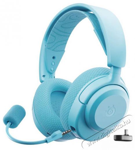 STEELSERIES Arctis Nova 3PW Aqua Audio-Video / Hifi / Multimédia - Fül és Fejhallgatók - Fülhallgató mikrofonnal / headset - 526236