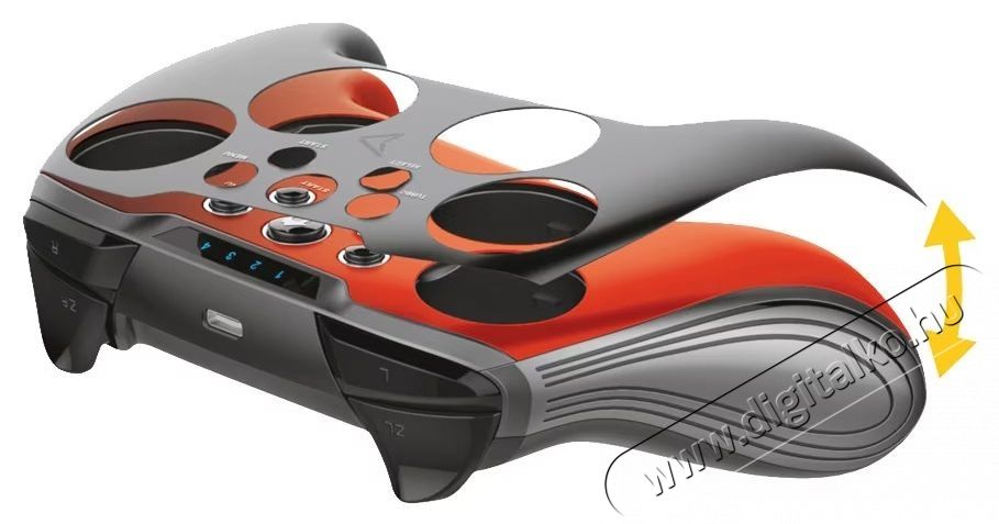 Steelplay Modular Wireless kontroller + 2 tov&aacute;bbi tok, kompatibilis: Nintendo Switch, PC, Android Iroda &eacute;s sz&aacute;m&iacute;t&aacute;stechnika - J&aacute;t&eacute;k konzol - Kontroller - 534696