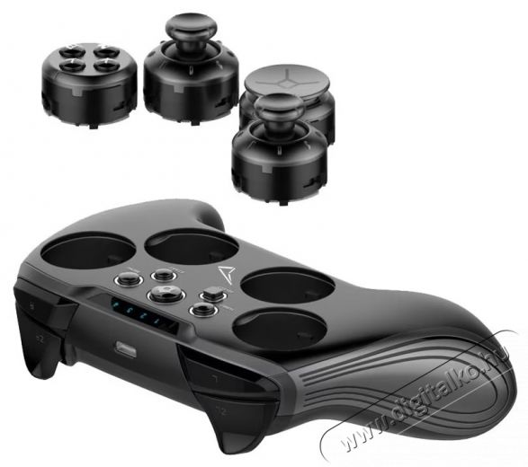 Steelplay Modular Wireless kontroller + 2 tov&aacute;bbi tok, kompatibilis: Nintendo Switch, PC, Android Iroda &eacute;s sz&aacute;m&iacute;t&aacute;stechnika - J&aacute;t&eacute;k konzol - Kontroller - 534696