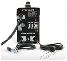 Steinhaus PRO-MIG100 MIG Hegesztőgép, Hegesztési áram 48-90A, Hegesztő pálca 0.6-0.9mm, 12.7kg, Kiegészítők Háztartás / Otthon / Kültér - Szerszám - Hegesztő - 495677