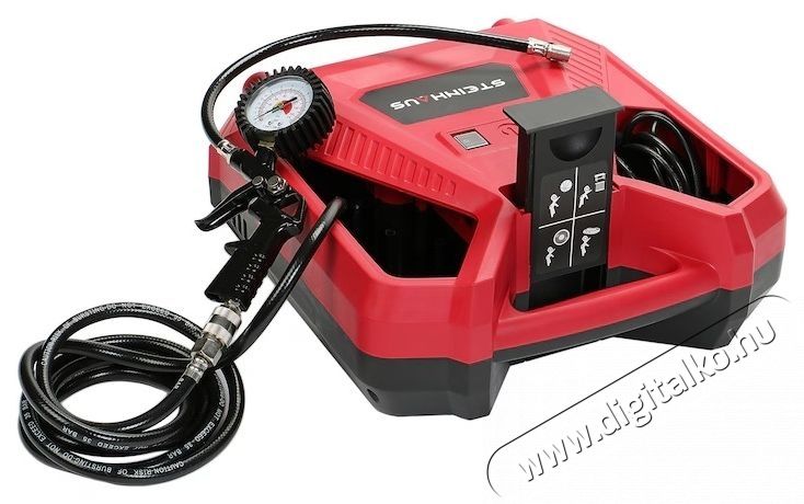 Steinhaus PRO-COM1 Olajmentes dugatty&uacute;s kompresszor H&aacute;ztart&aacute;s / Otthon / K&uuml;lt&eacute;r - Szersz&aacute;m - Kompresszor - 535767
